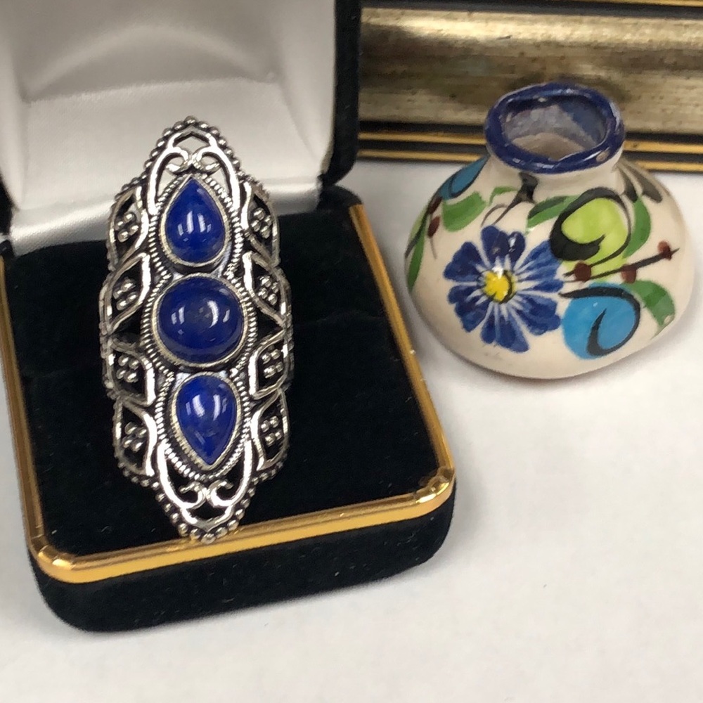 Lapis Ring - image 1